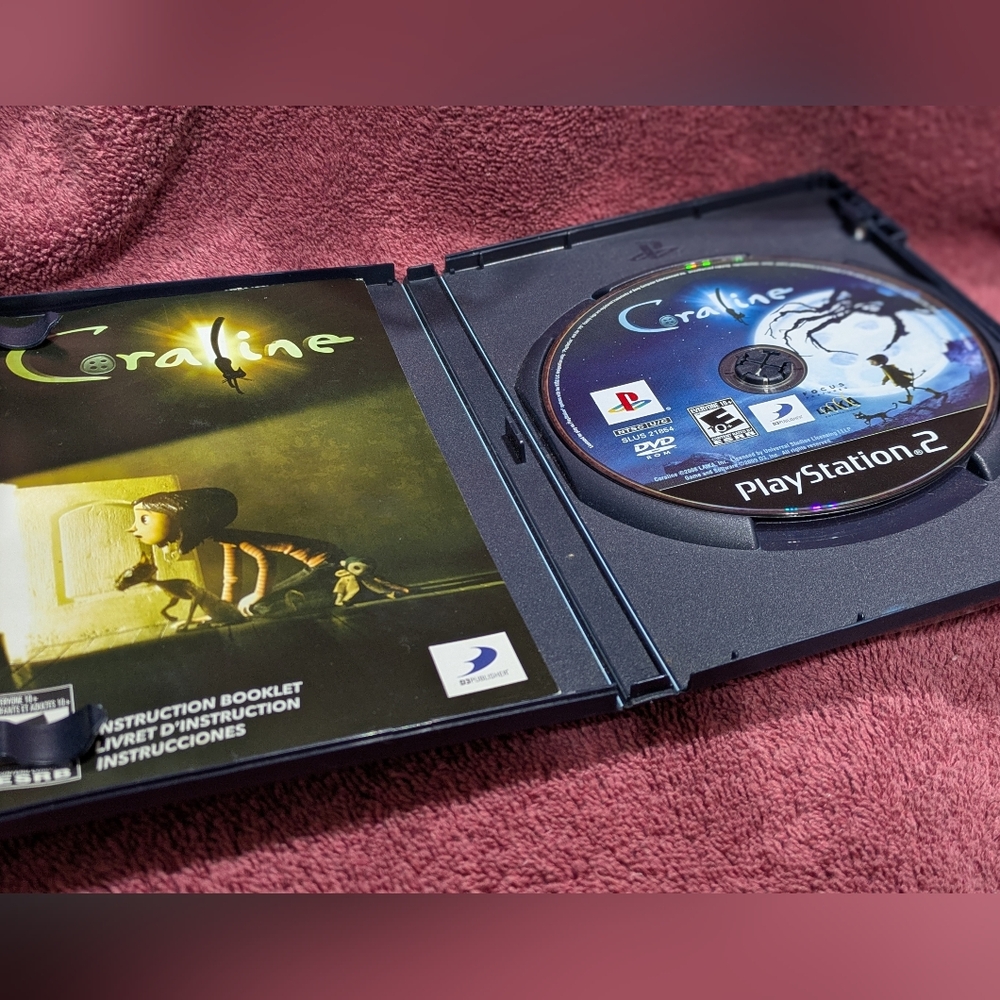 🔥CORALINE 🔥 Rare Sony PS2 Complete Game In Box | VGC - Picture 6 of 10